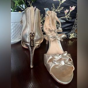 Schutz Golden Bow Sandal NEVER WORN